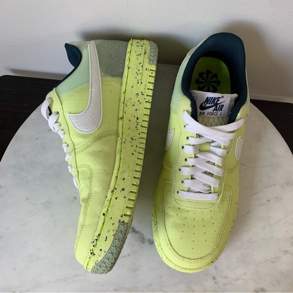 Nike Air Force One Sneakers 
Crater "Lemon Twist" shoes
